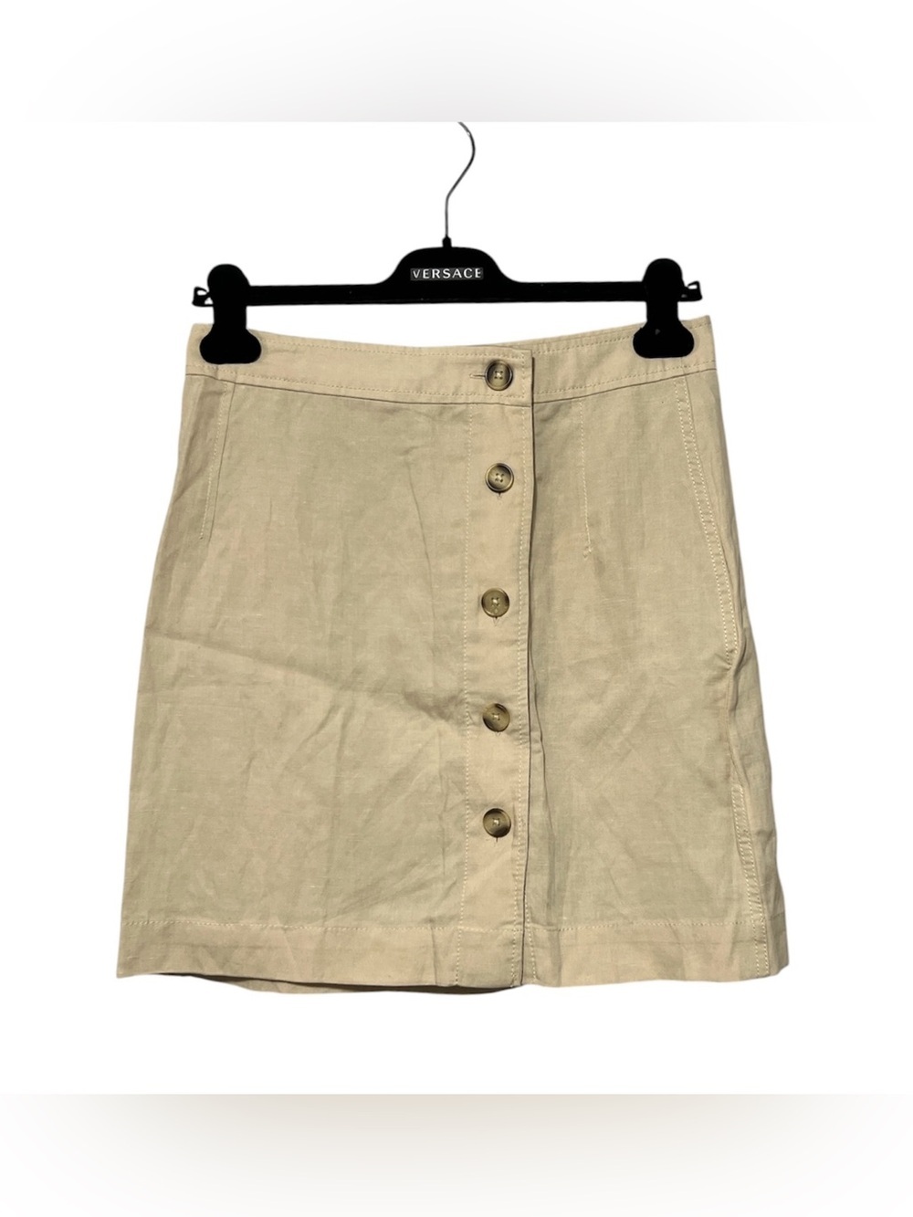 🆕 & OTHER STORIES S2 Leilani Short Skirt in Beige Dusty Light